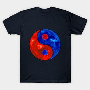 Yin Yang planet T-Shirt